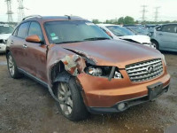 2003 INFINITI FX45 JNRBS08W33X002252