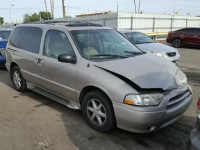 2001 NISSAN QUEST GLE 4N2ZN17T31D800829