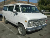 1984 CHEVROLET SPORTVAN G 1GAGG35MXE7141091