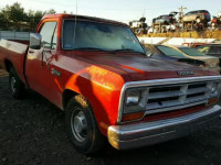 1987 DODGE D-SERIES D 1B7FD14H4HS388421