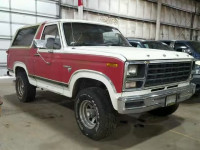 1981 FORD BRONCO U10 1FMEU15F2BLA05355