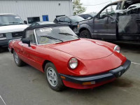 1987 ALFA ROMEO SPIDER VEL ZARBA5586H1048776