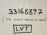 1996 TOYOTA PREVIA DX JT3GK12MXT1221039