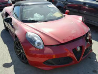 2015 ALFA ROMEO 4C SPIDER ZARBAAB41FM150363