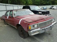 1984 CHEVROLET CAPRICE CL 2G1AN69H3E9128563