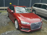 2018 AUDI A4 PREMIUM WAUENAF4XJN001116