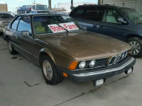 1984 BMW 633CSI WBAEB740XE6728171