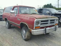 1990 DODGE RAMCHARGER 3B4GM07Y5LM007491