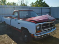 1990 DODGE D-150 1B7GE16Y6LS710242