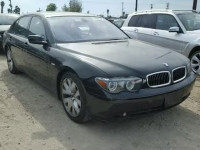 2004 BMW 745LI WBAGN63454DS47107