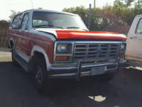 1985 FORD BRONCO U10 1FMDU15N8FLA93028