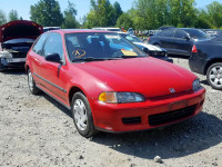 1992 HONDA CIVIC SI 2HGEH3388NH549323