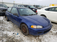 1992 HONDA CIVIC SI 2HGEH3384NH508641