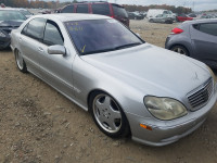 2001 MERCEDES-BENZ S 600 WDBNG78J91A144079