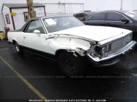 1981 CHEVROLET EL CAMINO 1GCCW80AXBZ414484