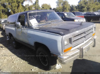 1986 DODGE RAMCHARGER AW-100 3B4GW12T0GM607384