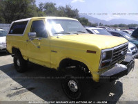 1983 Ford Bronco U100 1FMEU15Y9DLA61586