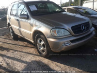 2002 MERCEDES-BENZ ML 320 4JGAB54E52A315323