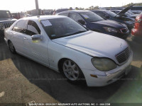2000 Mercedes-benz S 500 WDBNG75J9YA057314