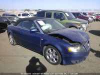 2004 Audi A4 1.8 CABRIOLET WAUAC48H74K003000