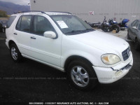 2002 Mercedes-benz ML 320 4JGAB54E92A369465