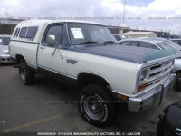 1987 DODGE W-SERIES W150 1B7HW14W7HS414348