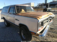 1986 DODGE RAMCHARGER AW-100 3B4HW12T6GM630821