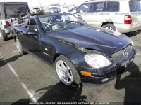 2000 Mercedes-benz SLK 230 KOMPRESSOR WDBKK47F2YF167925