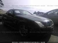 2000 Mercedes-benz SLK 230 KOMPRESSOR WDBKK47FXYF147616