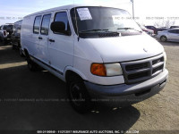 1998 Dodge Ram Van B2500 2B7JB21Z3WK109549