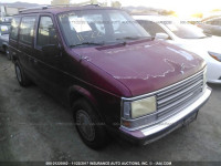 1990 Plymouth Voyager 2P4FH25K1LR529228