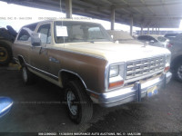 1985 DODGE RAMCHARGER AW-100 1B4GW12T4FS571527