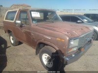 1986 FORD BRONCO U100 1FMDU15Y7GLA84932