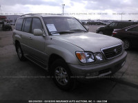 2000 LEXUS LX 470 JT6HT00W3Y0094439