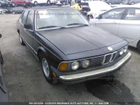 1984 BMW 733 I AUTOMATICATIC WBAFF840XE9284397