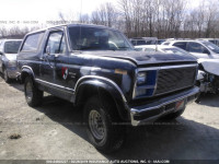 1985 FORD BRONCO U100 1FMEU15H6FLB02808