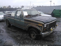 1981 FORD F100 2FTCF10D6BCA26845