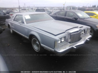 1978 LINCOLN CONTINENTAL 8Y89S895357