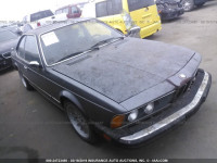 1986 BMW 635 CSI WBAEC7407G0607326