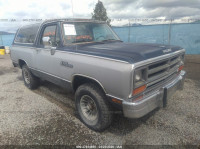 1988 DODGE RAMCHARGER AW-100 3B4GW12WXJM824636