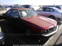 1985 BMW 635 CSI AUTOMATICATIC WBAEC8401F0611327