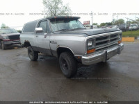 1988 DODGE RAMCHARGER AW-100 3B4GW12Y1JM832089