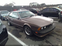 1987 BMW 635 CSI AUTOMATICATIC L6 WBAEC8401H0614411