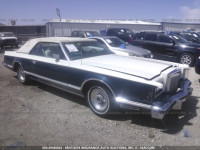 1979 LINCOLN CONTINENTAL 9Y89S765790