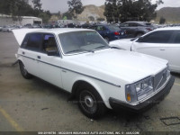 1984 VOLVO 244 DL/GL YV1AX884XE2051923