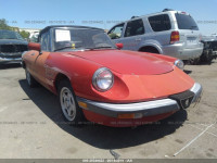 1986 ALFA ROMEO VELOCE 2000 SPIDER ZARBA5413G1038273