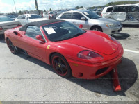 2001 FERRARI 360 SPIDER/SPIDER F1 ZFFYT53AX10126395