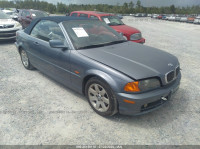 2001 BMW 3 SERIES 325CI WBABS33461JY57323