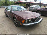 1985 BMW 635 CSI AUTOMATICATIC WBAEC840XF0611116