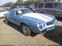 1979 CHEVROLET CAMARO 1S87G9N628820